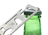 Personalized Engraved 11-Function Credit Card Size Steel Pocket Multitool