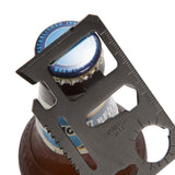 Personalized Engraved 11-Function Credit Card Size Steel Pocket Multitool