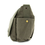 2A Gun Ammo Bullets Army Heavyweight Canvas Messenger Shoulder Bag