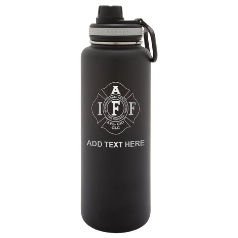 Personalized Firefighters Stainless Thermoflask Water Bottle