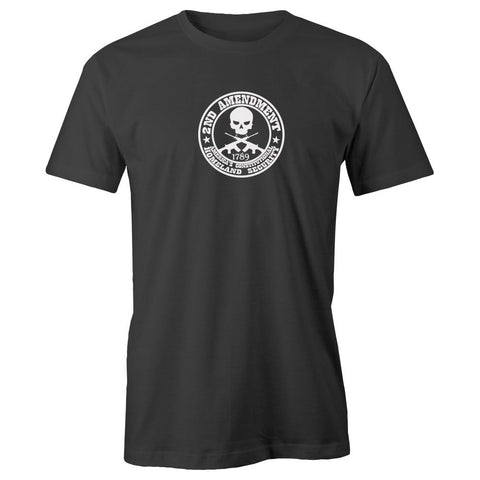 2nd Amendment Homeland Security Adult Short Sleeve Cotton T-Shirt