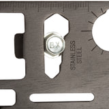 Personalized Engraved 11-Function Credit Card Size Steel Pocket Multitool