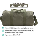 Get Shit Done Heavyweight Canvas Duffel Bag