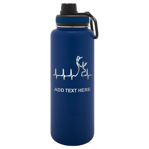 Personalized Deer Hunting Lifeline Water Bottle