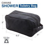 AK-47 Assault Rifle Canvas Shower Kit Travel Toiletry Bag Case